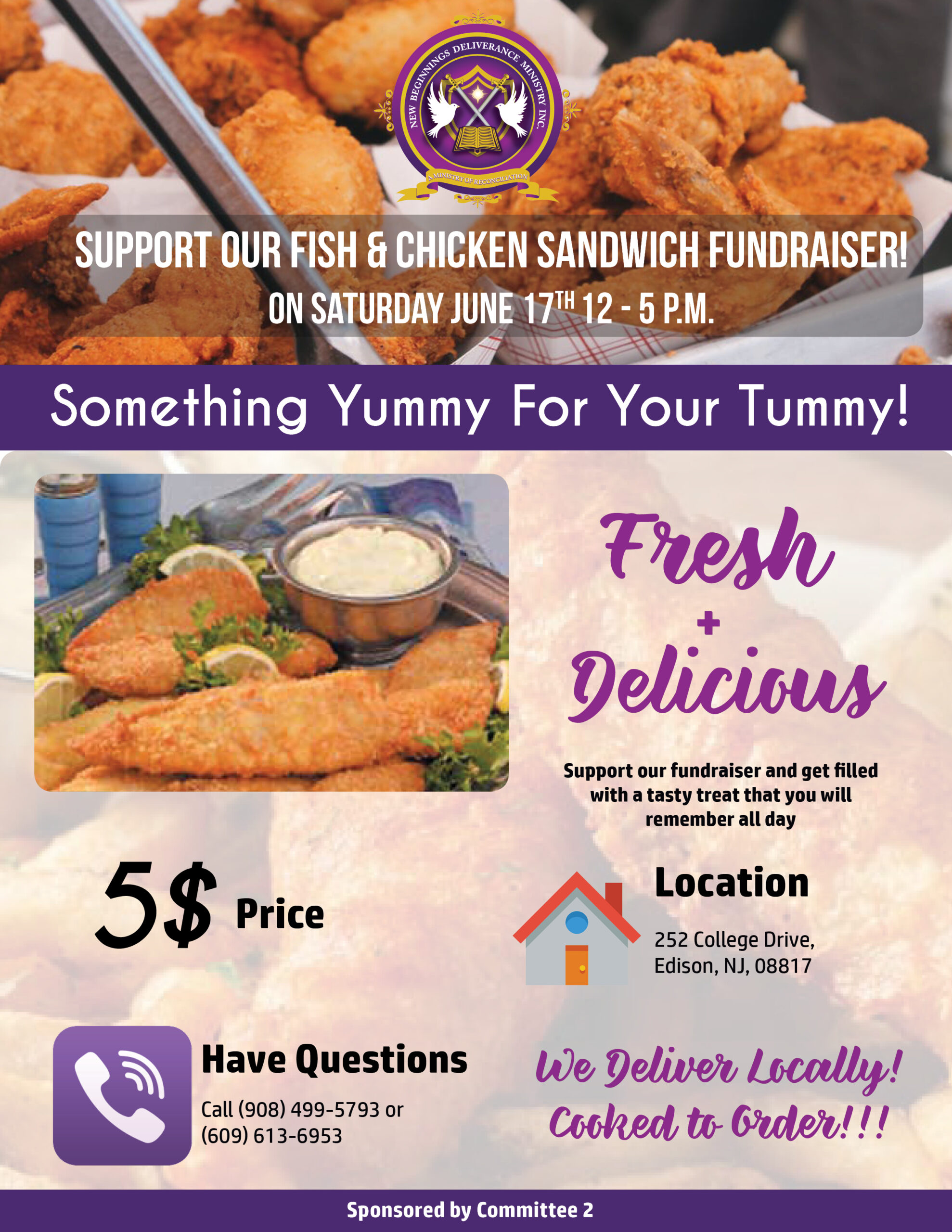 Fish and Chicken Fundraiser