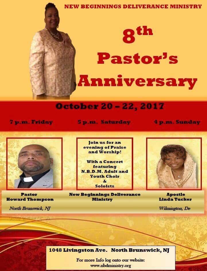 Pastor’s 8th Anniversary Celebration