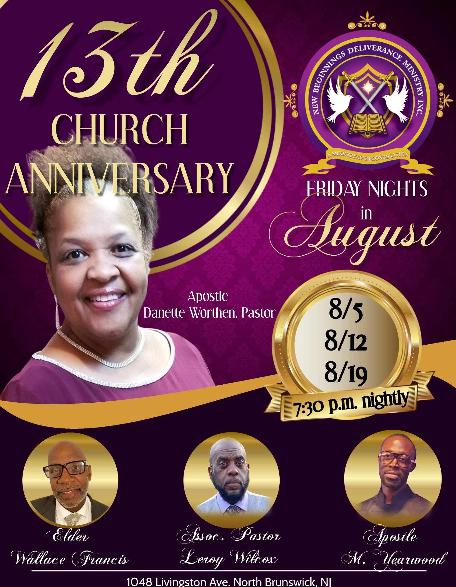 13th Church Annniversary